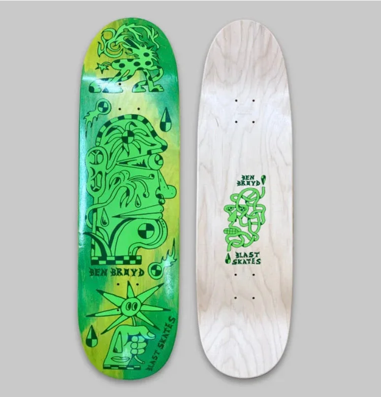 Skateboard Deck With High Durability-Ben Broyd Signature Deck 8.8