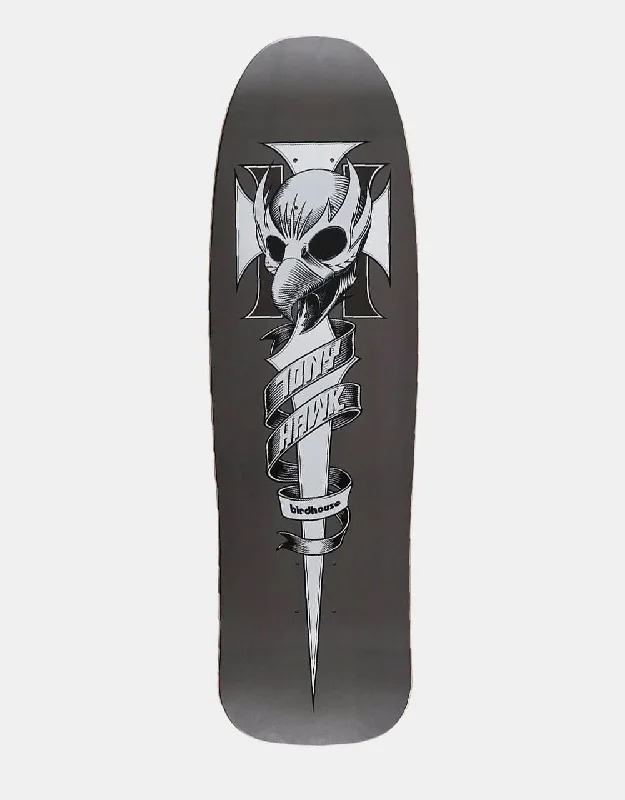 Durable Skateboard Deck For High-Speed Skating-Birdhouse Hawk Crest Old School Skateboard Deck - 9.375"