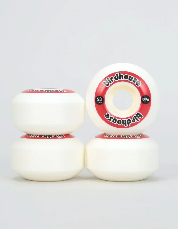 Skateboard Wheels For Easy Maneuvering-Birdhouse Logo 99a Skateboard Wheel - 53mm