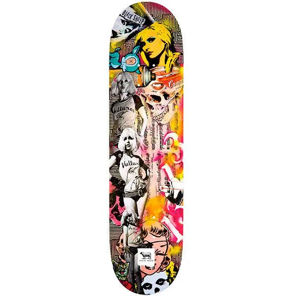 Cheap Skateboard Decks Online-Black Sheep x Phoebe Teeters "Rapture" Deck