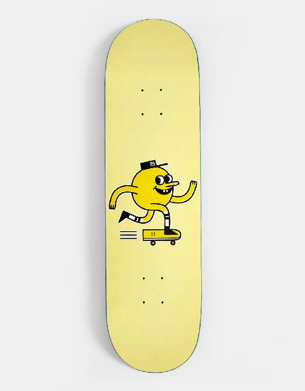 Skateboard Deck For Perfect Flicks-Blast Skates Mascot Logo Skateboard Deck