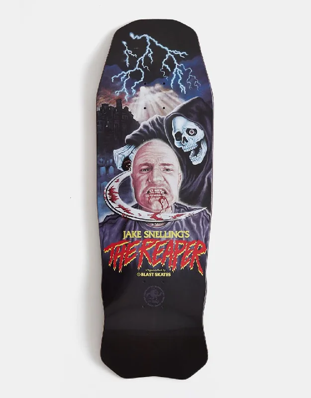 Best Skateboard Deck For Smooth Riding-Blast Skates Snelling 'The Reaper' Skateboard Deck - 10"