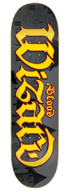 Skateboard Deck With Precision Engineering-Blood Wizard Black Script 8.0 Skateboard Deck