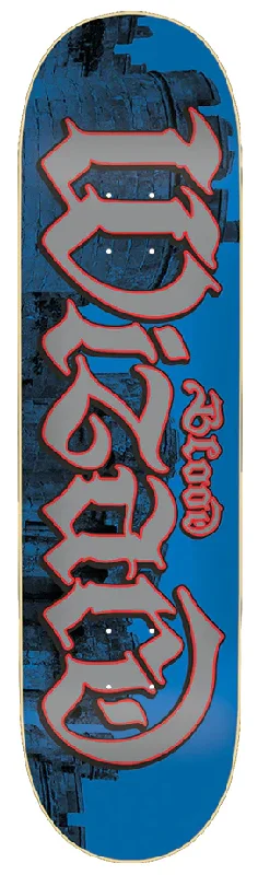 Skateboard Deck With High Durability-Blood Wizard Blue Script 8.375 Skateboard Deck