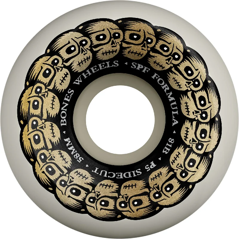 Best Deck For Skateboard Control-Bones Circle Skulls SPF P5 81B - 60mm