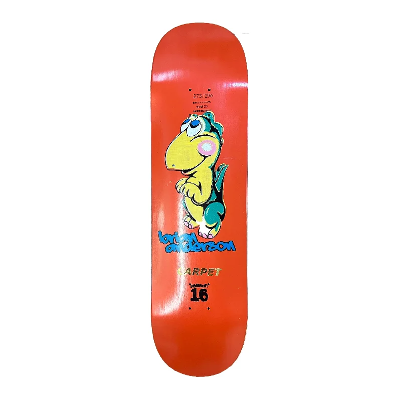 Comfortable Skateboard Deck For Riders-Brian Anderson Dino Deck