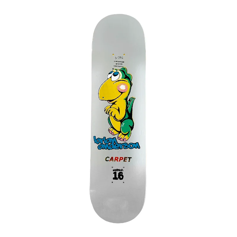 Skateboard Deck For Street Style Skating-Brian Anderson Dino Deck