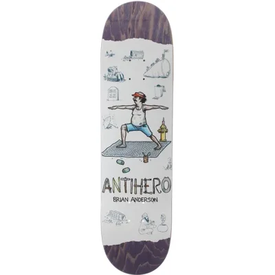 Best Deck For Skateboard Control-Brian Anderson Recycling Pro Deck 8.5 X 31.8