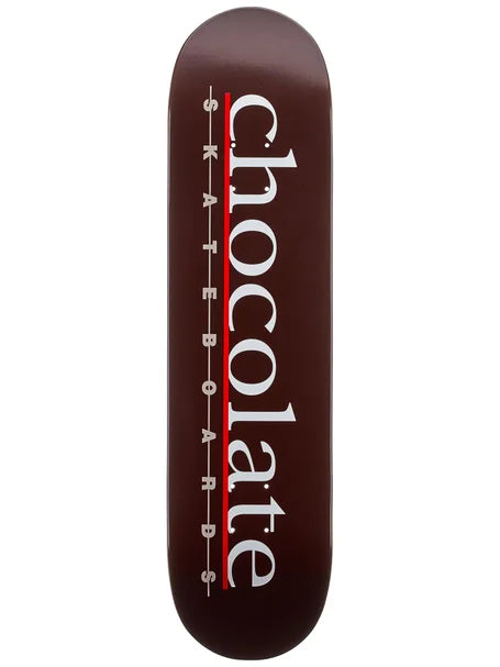 Skateboard Deck For Park Skating-Chocolate Capps The Bar Logo Deck