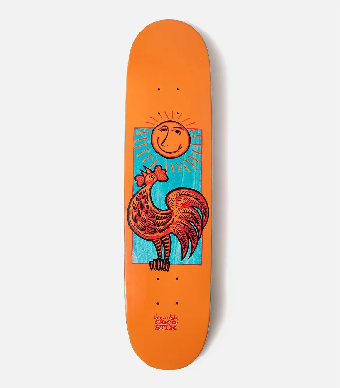 Skateboard Deck With Artistic Designs-Chocolate X Chico Stix Chico Brenes Nicaraguan Sunrise Deck