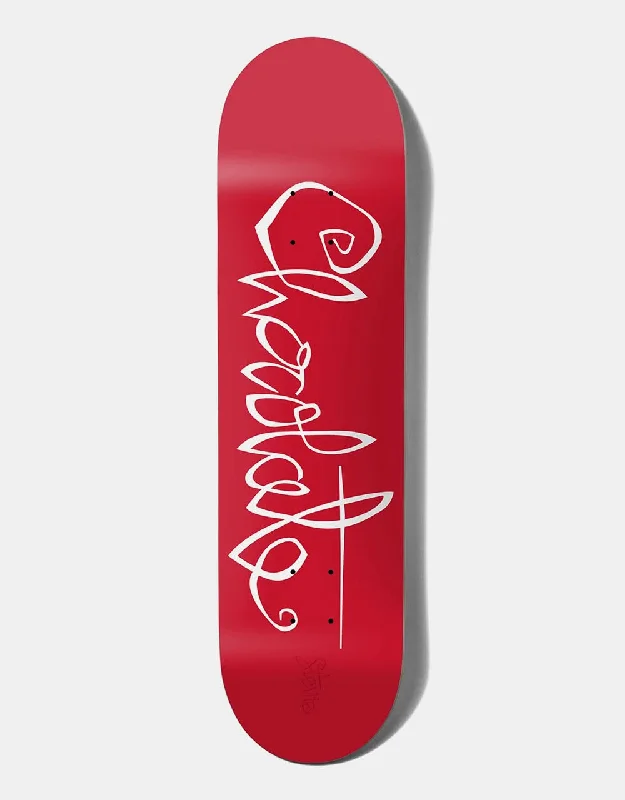 Skateboard Deck With Long-Lasting Strength-Chocolate Perez OG Script G008 Skateboard Deck - 8"