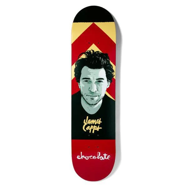 Skateboard Deck With High Flexibility-Chocolate Skateboards James Capps Portrait Deck 8.5"