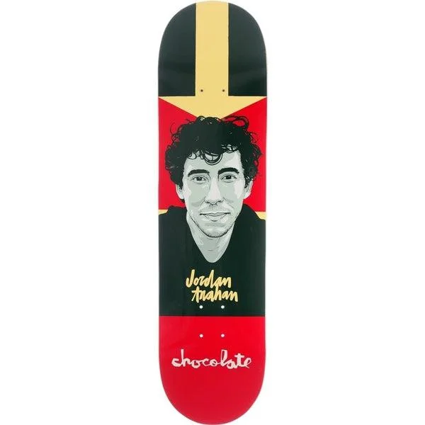 Skateboard Deck For Bigger Skaters-Chocolate Skateboards Jordan Trahan Portrait Deck 8.5"