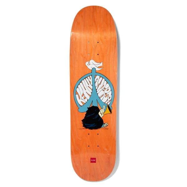 Skateboard Deck For Aggressive Trick Riding-Chocolate Skateboards Kenny Anderson Peace Skidul Shaped Deck 8.5"