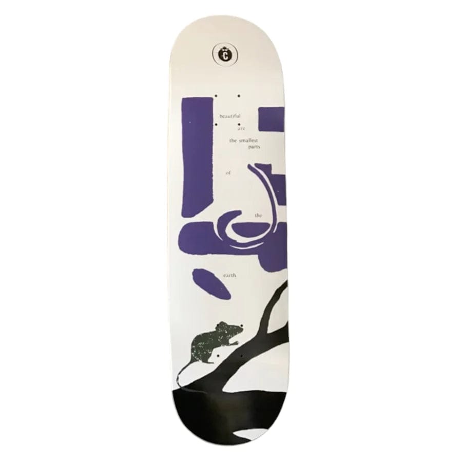 Skateboard Deck With A Smooth Finish-Clown Skateboards Beautiful Parts Skateboard Deck 8.5"