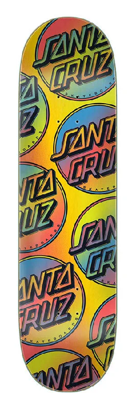 Skateboard Deck For Faster Speed-Contra Allover 7 Ply Birch Skateboard Deck 8.25in x 31.8in Santa Cruz