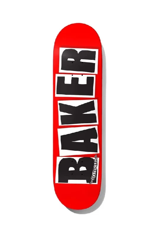 Skateboard Deck For Quick Tricks-Baker Brand Logo Black Deck 8.38"