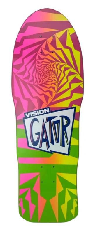 Deck For Park Skateboarding-Vision "Double Take" Gator II Skateboard Deck - 10.25"x29.75"