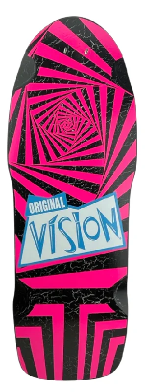 Versatile Skateboard Deck For Beginners-Vision CRACKLE - 10"x30" Original Limited Skateboard Deck