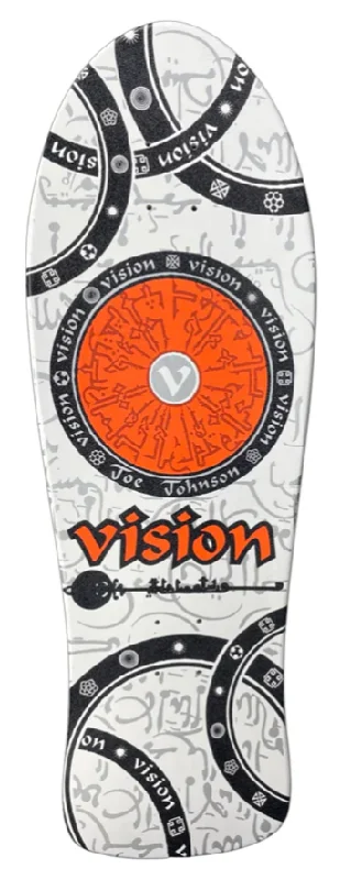 Skateboard Deck For Technical Riders-Vision "Double Take" Joe Johnson Hieroglyphics - 10.25"x30.75" Skateboard Deck