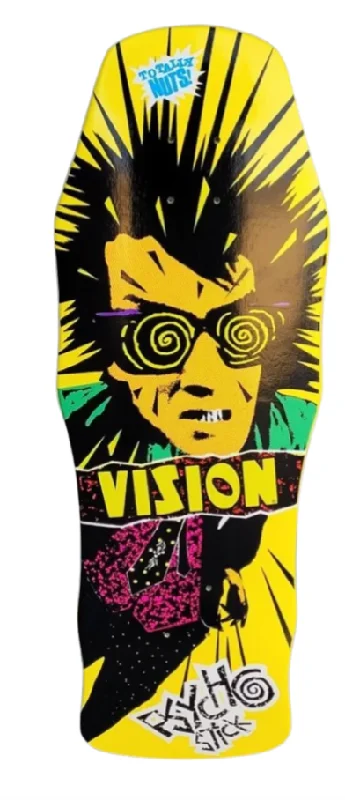 Skateboard Deck For Ramp Skating-Vision "Double Take" Series  - 10"x30" Psycho Stick Skateboard Deck