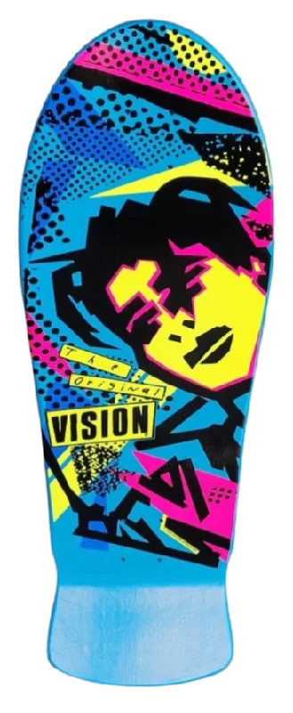 Unique Skateboard Deck Designs-Vision "Double Take" MG - 10"x30" Skateboard Deck