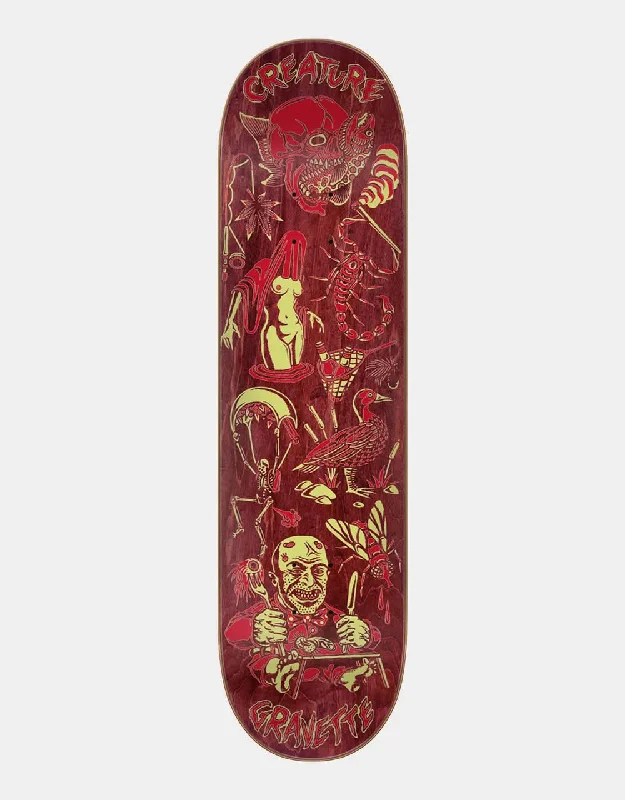 Skateboard Deck With Unique Color Scheme-Creature Gravette Fiend Flash VX Skateboard Deck - 8.3"