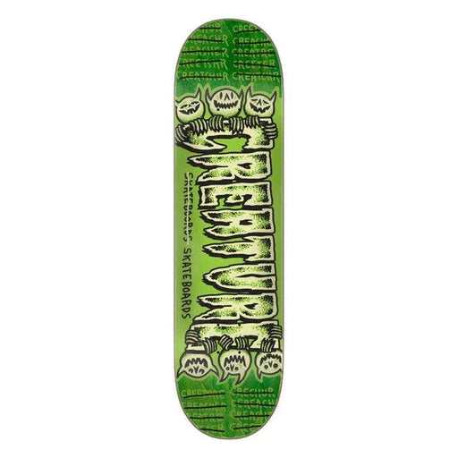 Skateboard Deck With Custom Graphics-Creature Psycho Logo Skateboard Deck 8.25