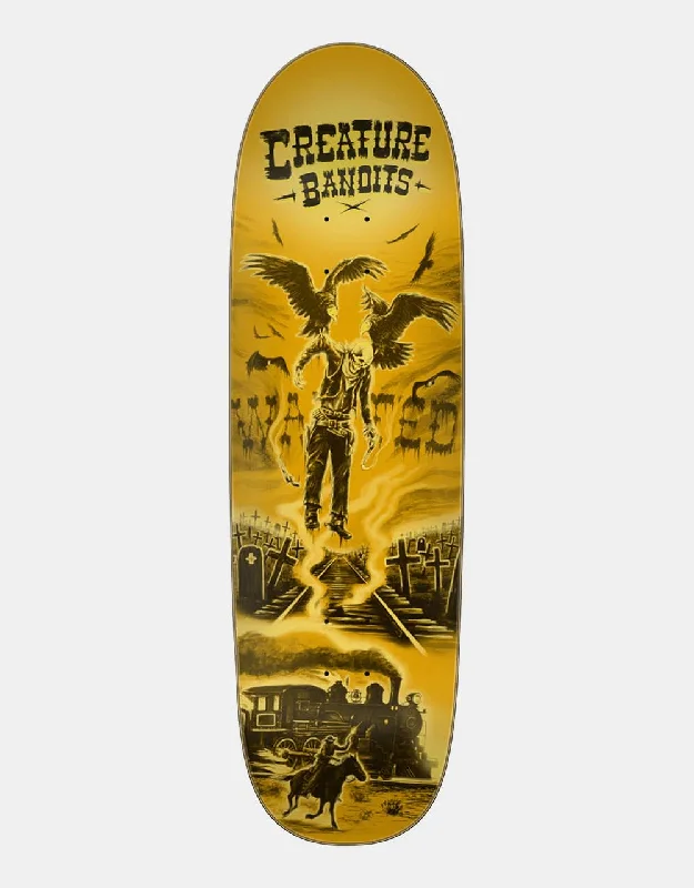 Custom Printed Skateboard Deck-Creature Team Bandits Skateboard Deck - 9.25"