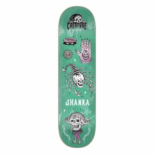 Best Skateboard Deck For Tricks-Creature Trippy Tanks VX Deck 8.25