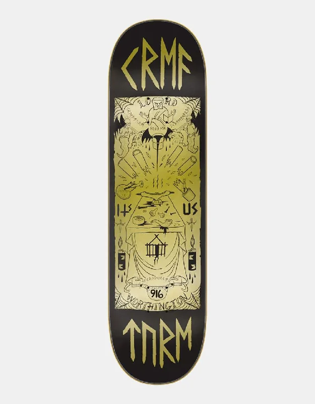 Old School Skateboard Deck With Classic Design-Creature Worthington Altar Skateboard Deck -  8.6"