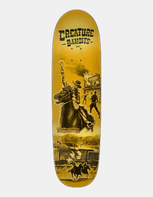 High Performance Skateboard Deck For Advanced Skaters-Creature Worthington Bandits Skateboard Deck - 8.8"