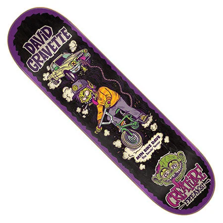 Soft Flex Skateboard Deck For Smooth Ride-David Gravette Freaks Pro Deck 8.3 X 32.2