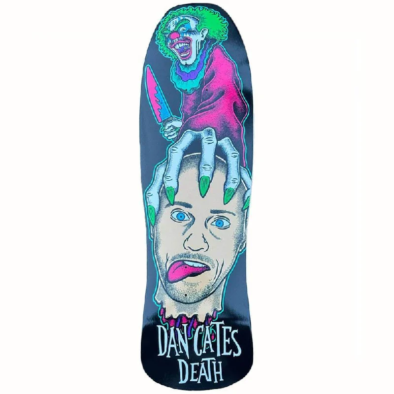 Skateboard Deck For Quick Transitions-Death SkateboardsDan Cates Killer Clown II Skateboard Deck - 9.375