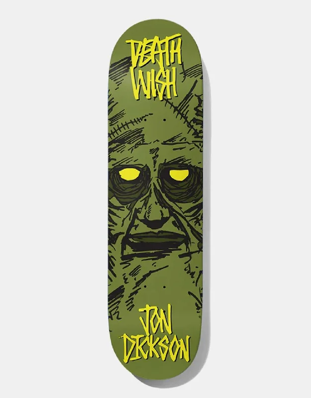 Skateboard Deck For Big Air Tricks-Deathwish Dickson Macabre Skateboard Deck - 8"