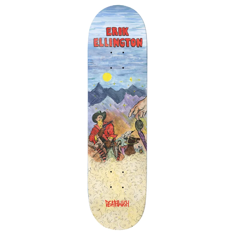 Skateboard Deck With Extreme Flex-Deathwish Ellington Six Shooter Deck - 8.5