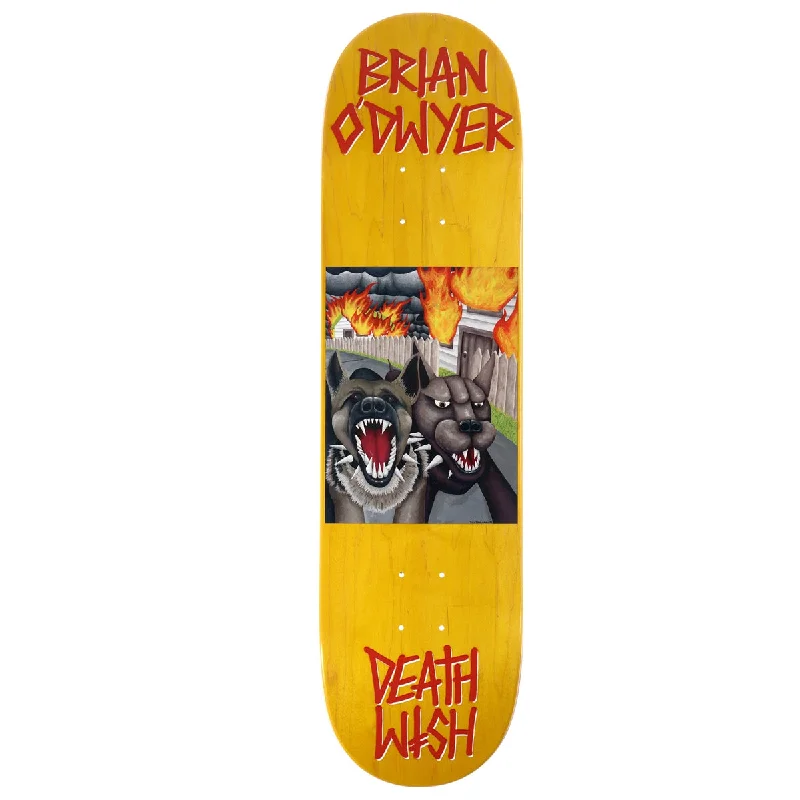 Skateboard Deck For Street Style-Deathwish O'Dwyer All Screwed Up Deck (8.25)