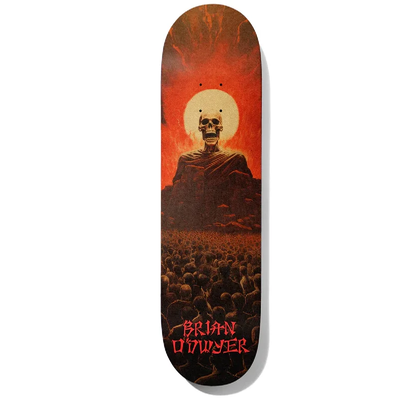 Skateboard Deck With Vibrant Colors-Deathwish O'dwyer Skull Deck (8.475)