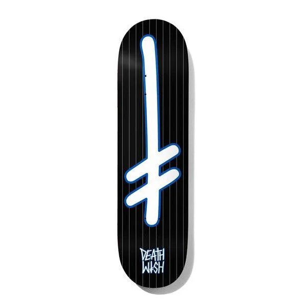 Skateboard Deck For Hard Surfaces-Deathwish Skateboards Gang Logo Juice Deck 8.5"