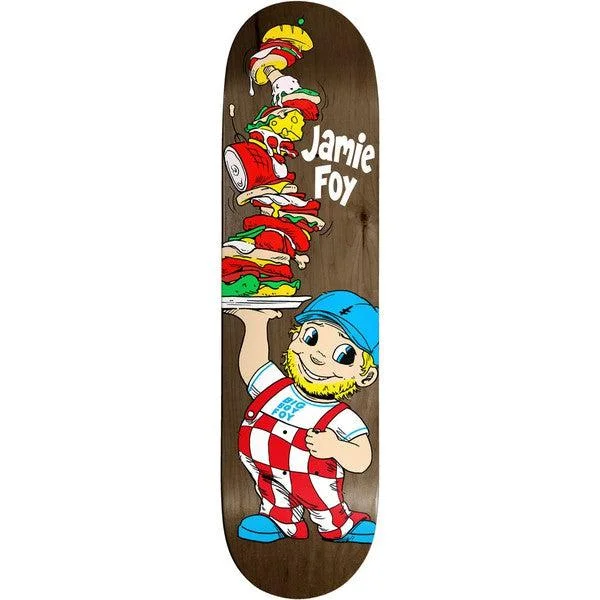 Skateboard Deck For Smooth Landings-Deathwish Skateboards Jamie Foy Big Boy Foy Deck 8.25"