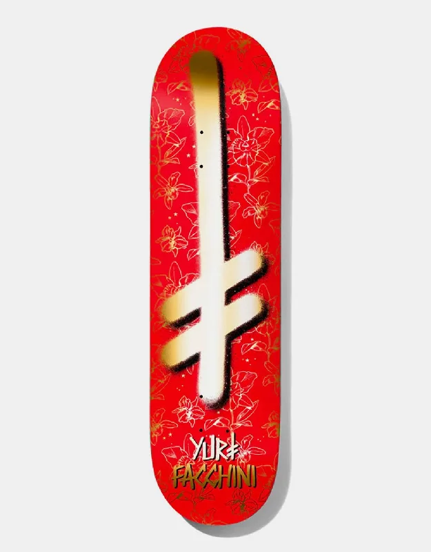 Skateboard Deck For Perfect Flick-Deathwish Yuri Gang Logo Skateboard Deck - 8.25"