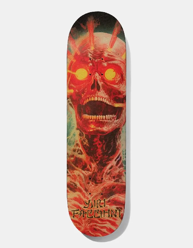 Skateboard Deck With Perfect Shape-Deathwish Yuri Skull Skateboard Deck - 8.25"