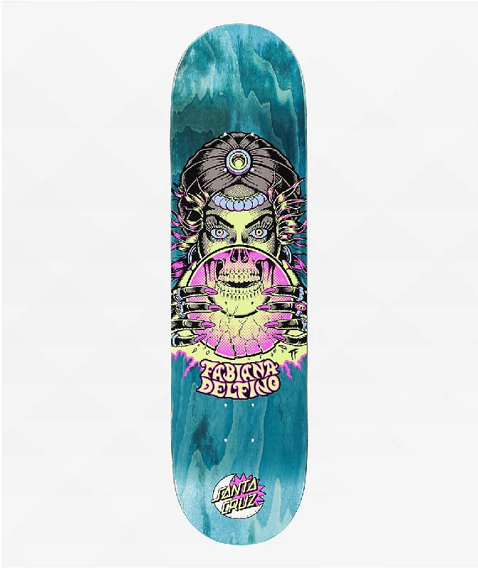 Custom Skateboard Deck For Unique Style-Delfino Fortune Teller Glow VX Deck Skateboard Deck 8.25in x 31.60in Santa Cruz