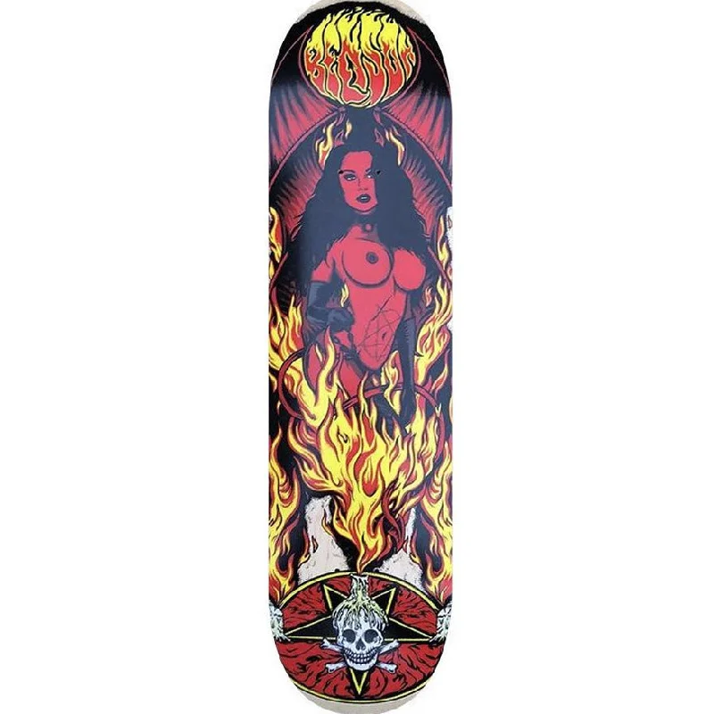 Skateboard Deck With Great Flex-Devil Woman II (Benson) Deck - 8.5"