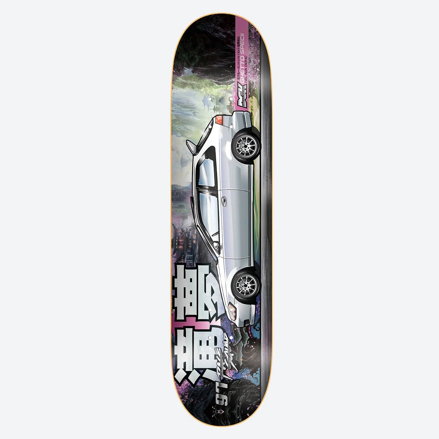 Skateboard Deck With Perfect Shape-DGK Blossom Crew Dreamer Skateboard Deck - 8.25