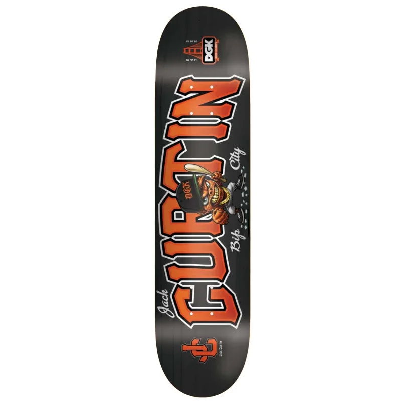 Skateboard Deck With High End Wood Material-DGK Curtin Bip City Deck (8.38)