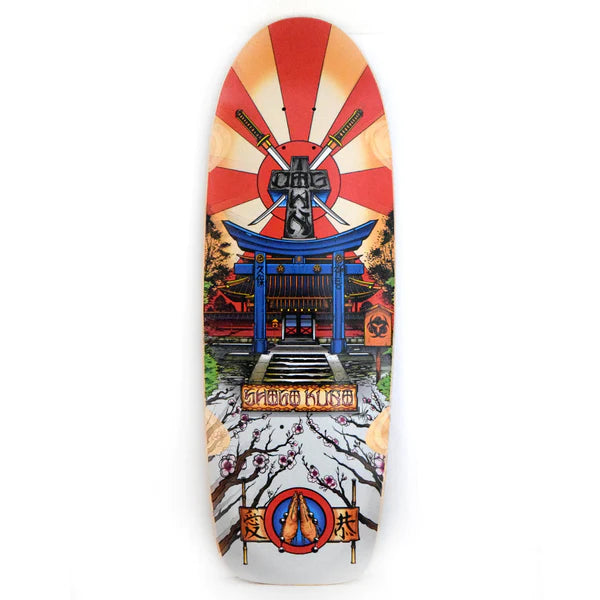 Skateboard Deck For Fast Trick Execution-Dogtown Shogo Kubo Tribute 70s Rider Skateboard Deck - 10.5 x 31.325