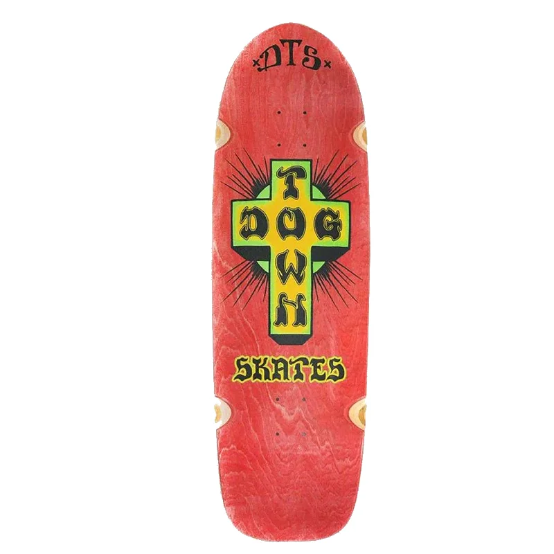 Skateboard Deck For Street Style Skating-Dogtown Skateboards Biggest Boy Skateboard Deck Red Stain  - 10.0