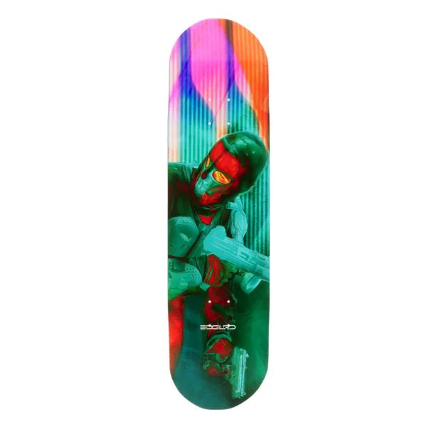 Skateboard Deck With Custom Graphics-EDGLRD Aggro Dr1ft Assassin Deck 8.25"