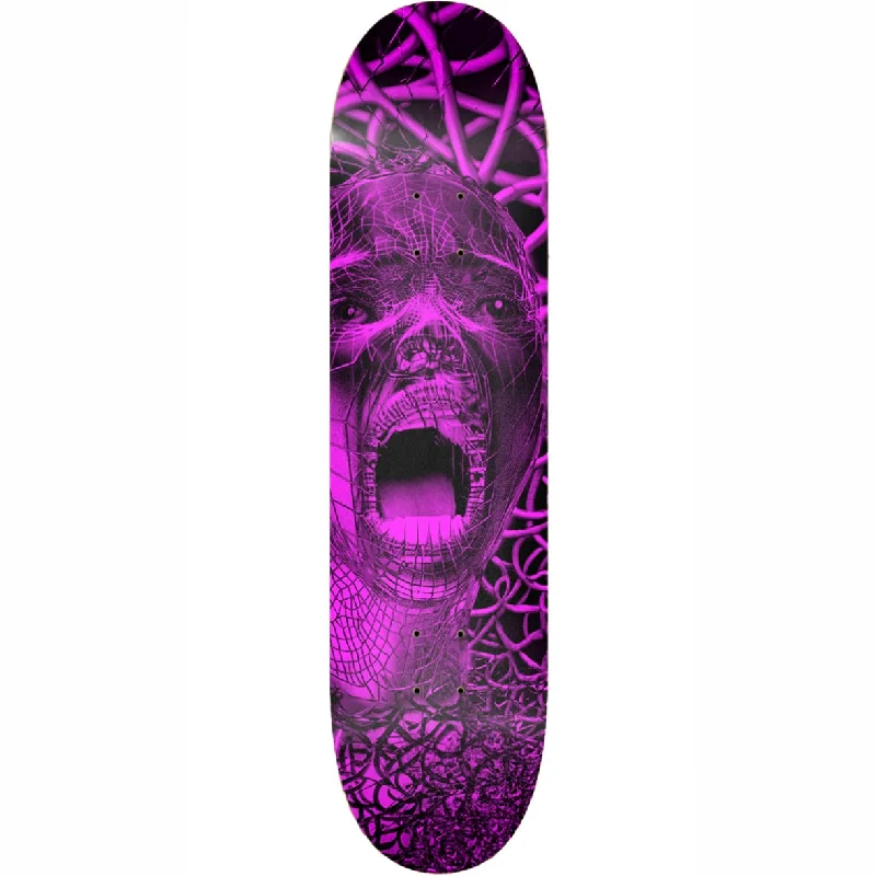 Skateboard Deck For Fast Trick Execution-EDGLRD 'Purple Guts' Deck